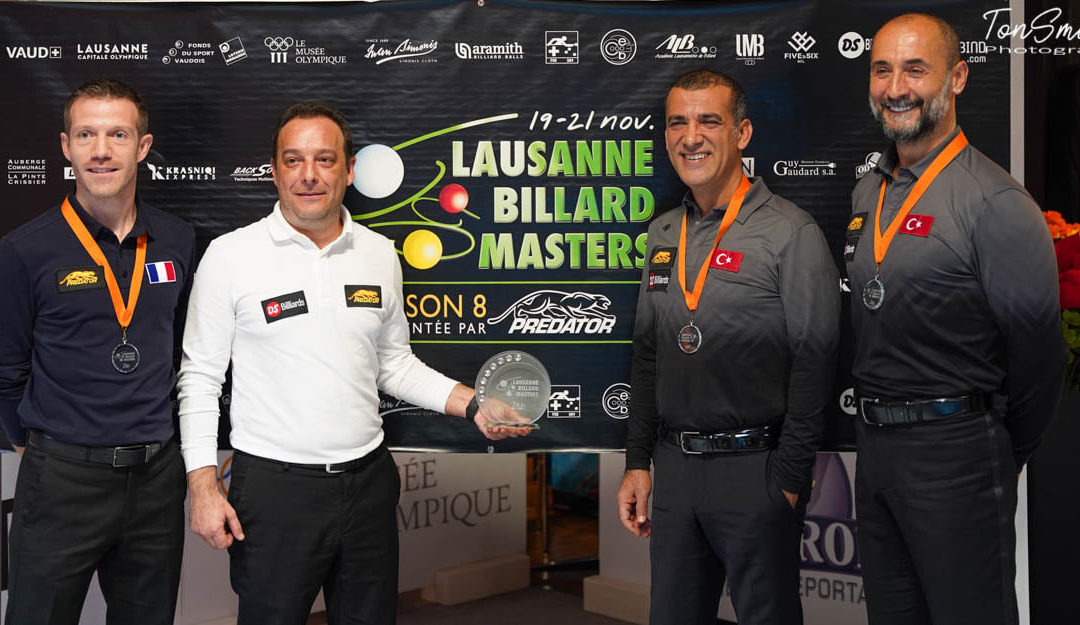 Dani Sanchez wins Lausanne Billard Masters for the second time